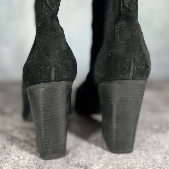 Dolce Vita Black Ankle Boots - Picture 7 of 13